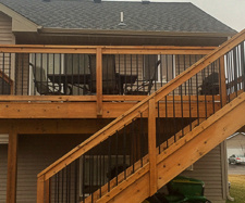 New Deck And Railing